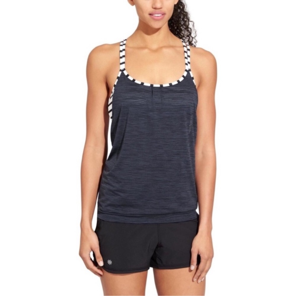 Athleta Hyper Stripe Energize Tank Size: S‎